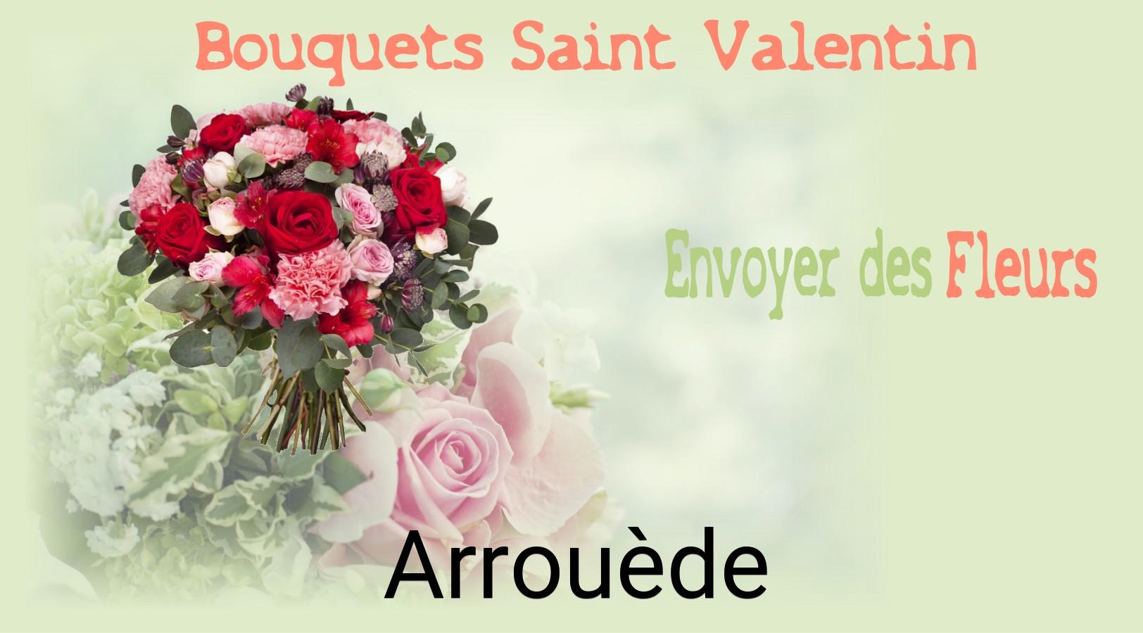 Roses de Saint-Valentin livrées à Arrouède
